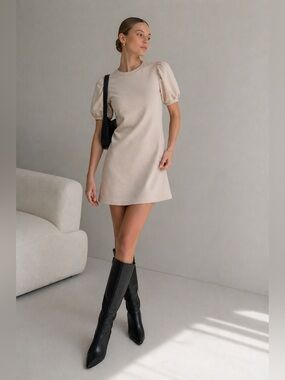XS ❤️ COS beige mini dress